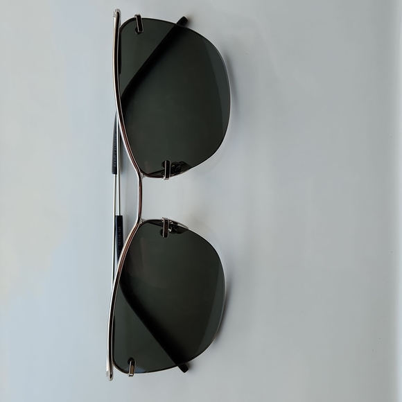 Nwt Saint Laurent 56MM Oval Cat Eye Sunglasses - Picture 3 of 15
